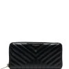 Saint Laurent zip-around leather wallet