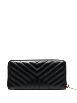 Saint Laurent zip-around leather wallet