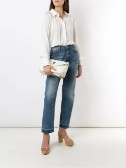 Saint Laurent small Loulou bouclé bag