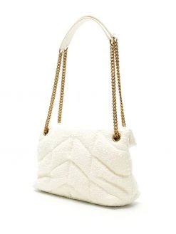 Saint Laurent small Loulou bouclé bag