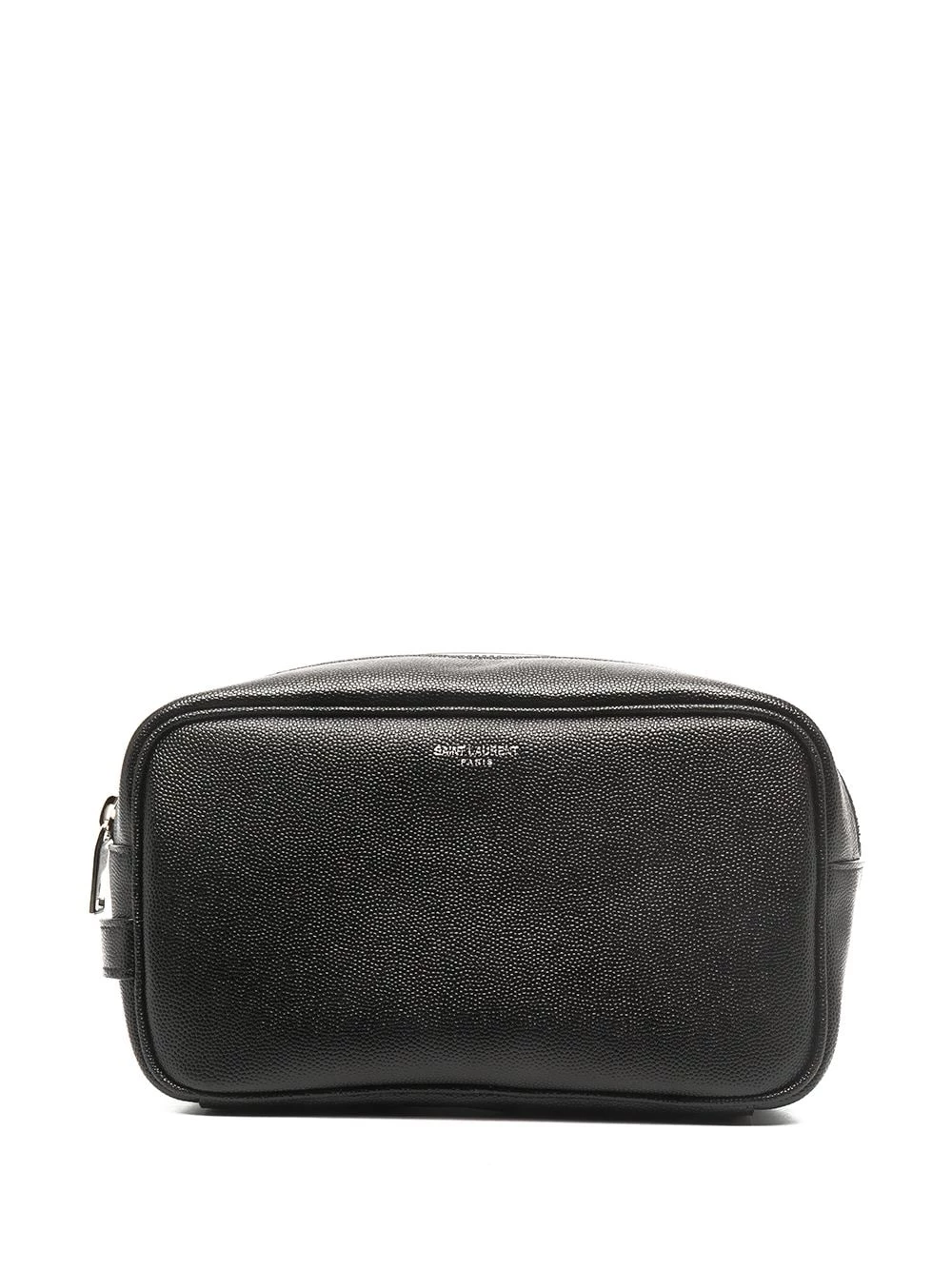 Saint Laurent small leather wash bag