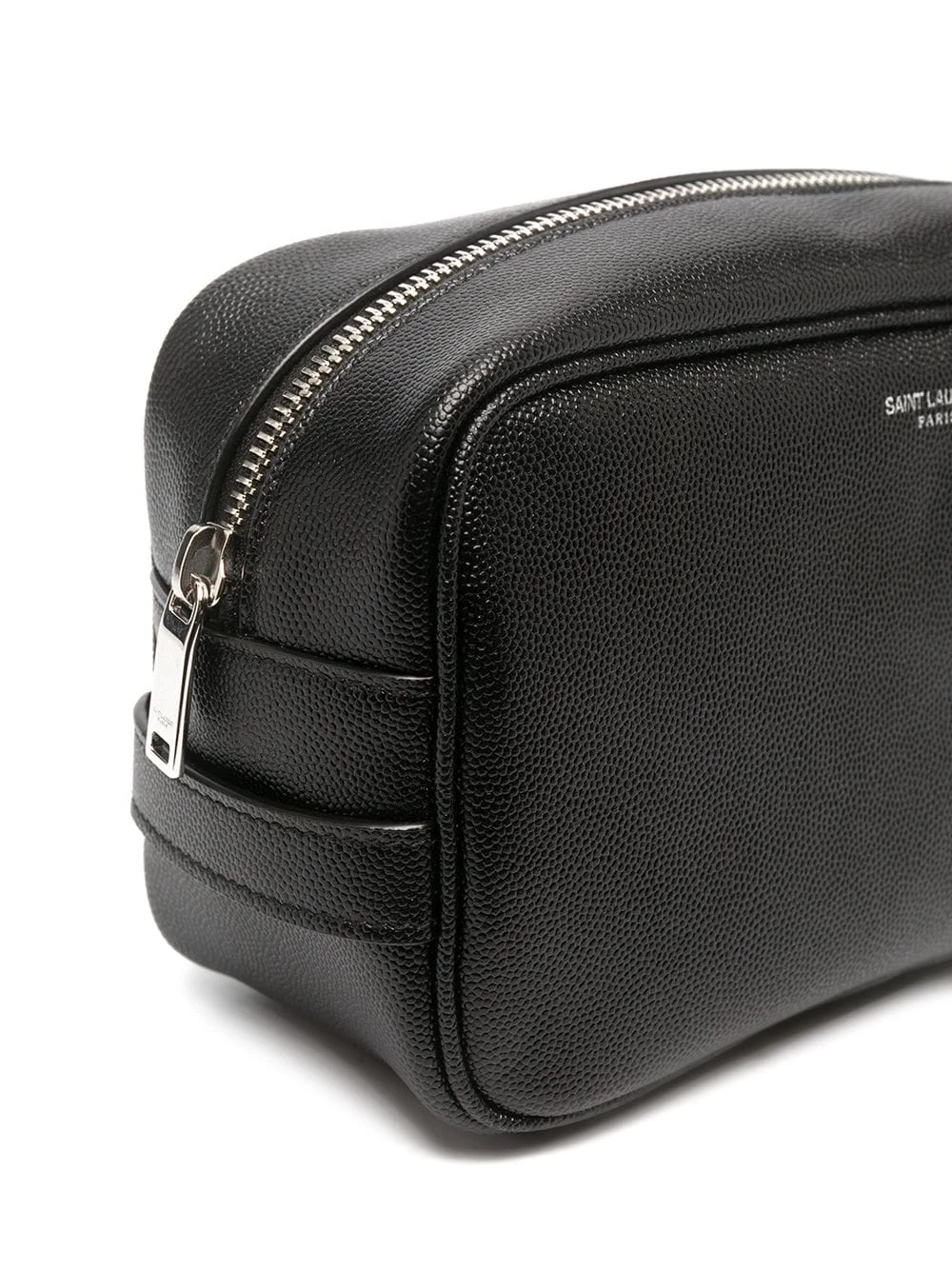 Saint Laurent small leather wash bag