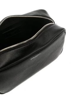 Saint Laurent small leather wash bag