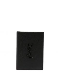 Saint Laurent Monogram bi-fold passport case