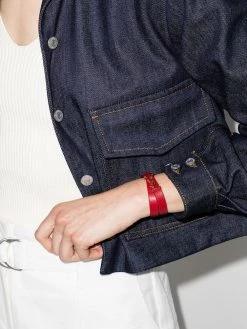 Saint Laurent monogram double-wrap bracelet