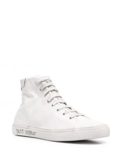 Saint Laurent Malibu high-top sneakers