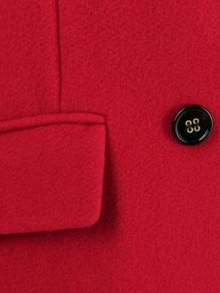 Saint Laurent double-breasted midi coat