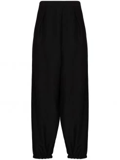 Saint Laurent cropped wool-blend trousers