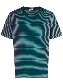 Saint Laurent striped logo T-shirt