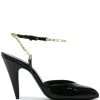 Saint Laurent chain-detail pumps
