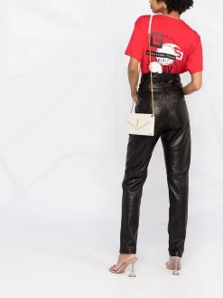 Saint Laurent monogram chain wallet