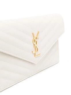 Saint Laurent monogram chain wallet