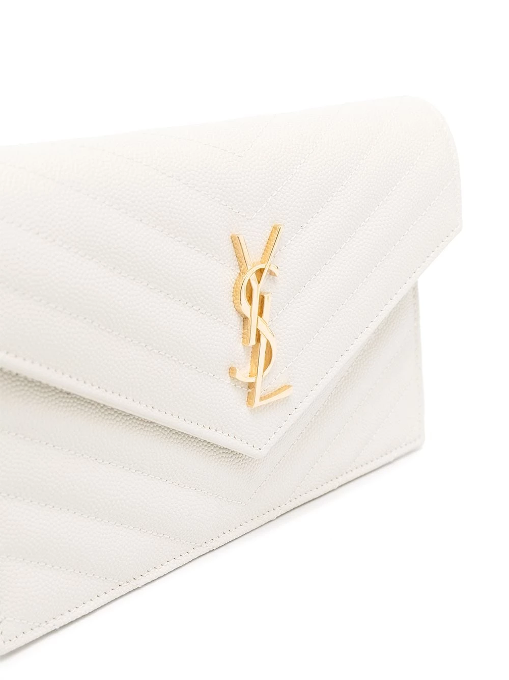 Saint Laurent monogram chain wallet