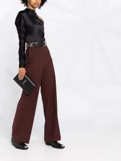 Saint Laurent monogram wallet on chain