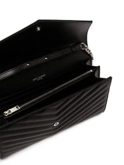 Saint Laurent monogram wallet on chain