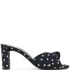 Saint Laurent Bianca polka-dot mules