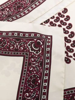 Saint Laurent bandana print silk scarf
