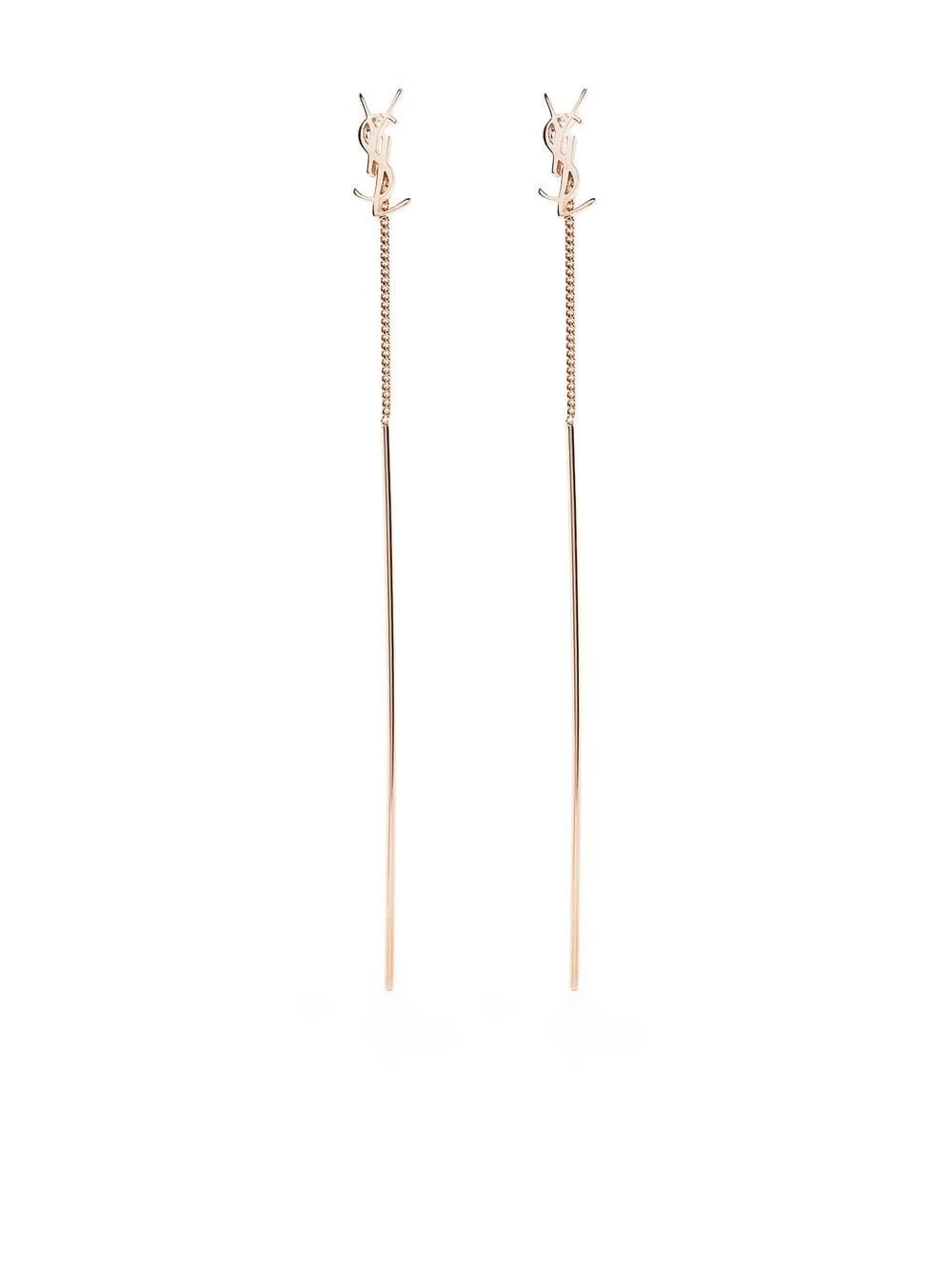 Saint Laurent Opyum YSL threader earrings