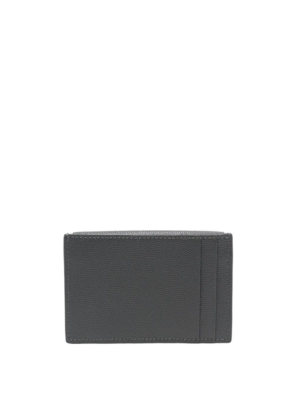 Saint Laurent logo-plaque cardholder