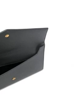 Saint Laurent logo-plaque wallet