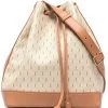 Saint Laurent Seau monogram-print bucket bag