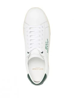 Saint Laurent logo-print low-top sneakers