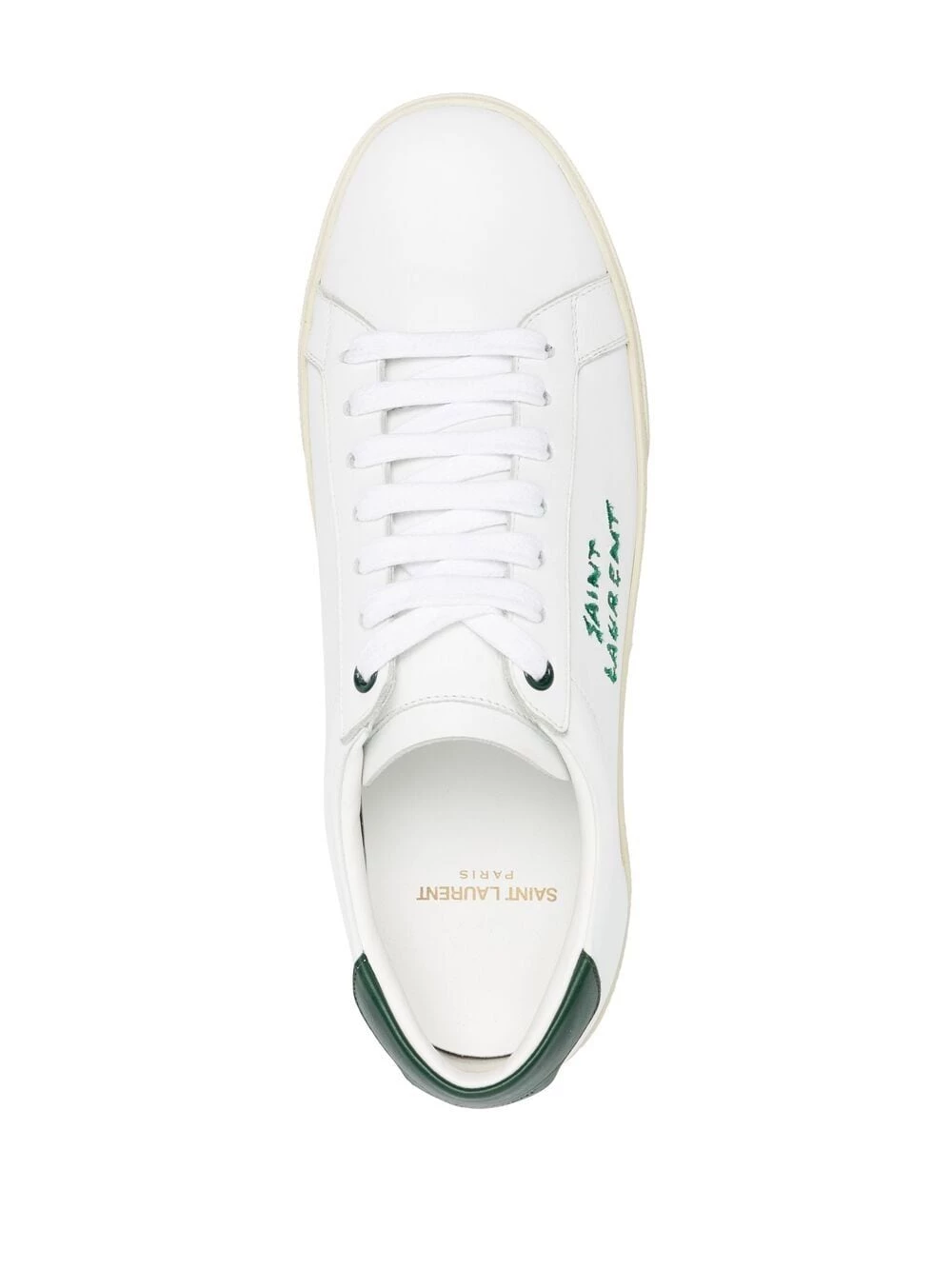 Saint Laurent logo-print low-top sneakers