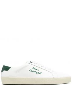 Saint Laurent logo-print low-top sneakers