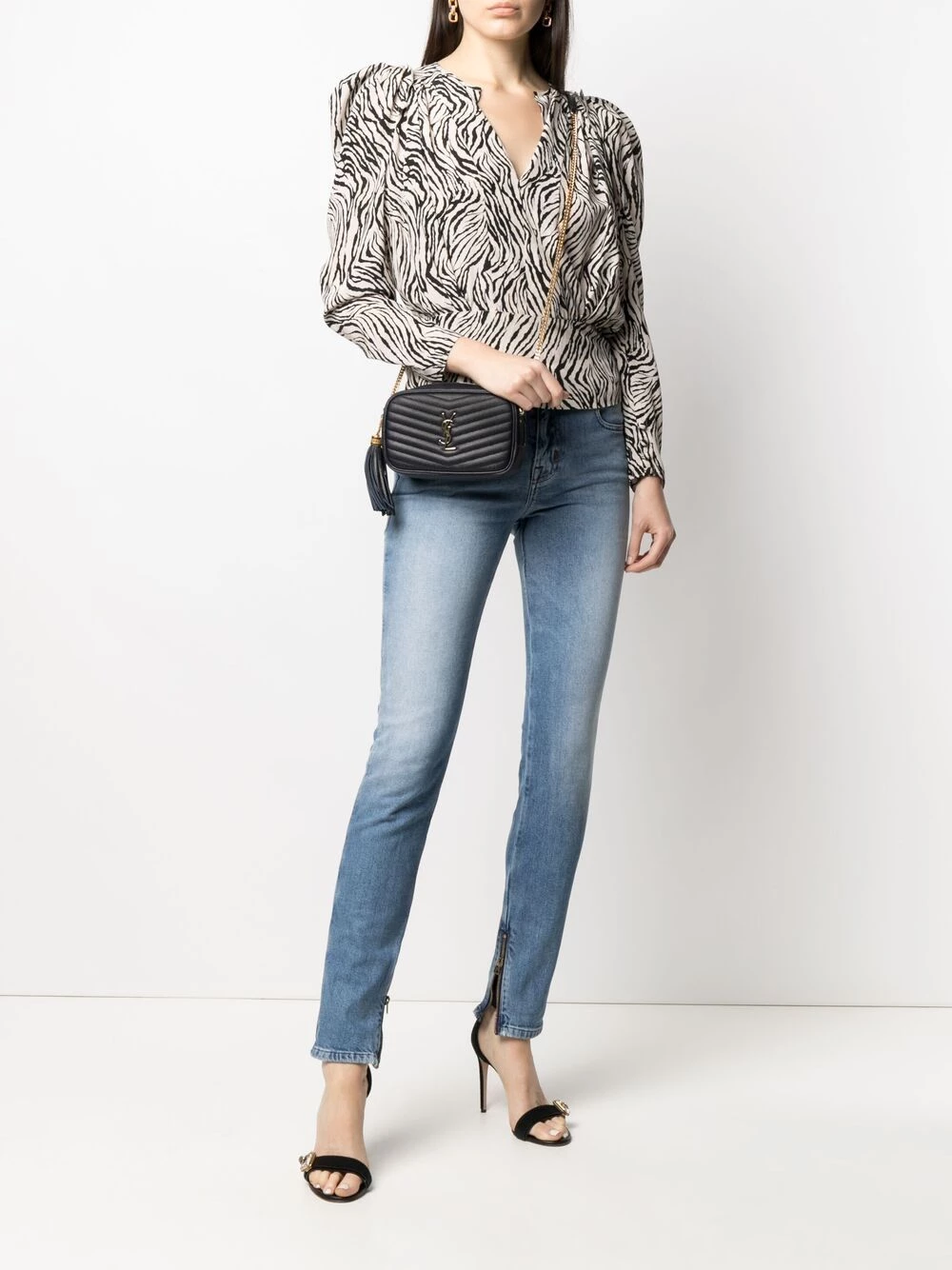 Saint Laurent Lou leather camera bag