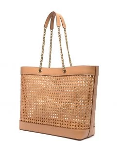 Saint Laurent YSL interwoven tote bag