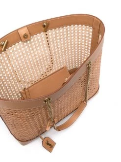 Saint Laurent YSL interwoven tote bag