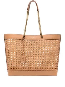Saint Laurent YSL interwoven tote bag