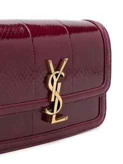 Saint Laurent Solferino snakeskin shoulder bag