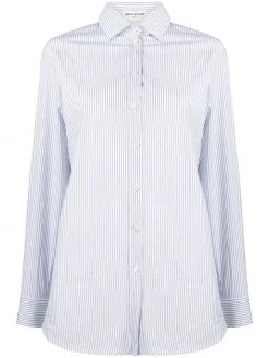 Saint Laurent double pinstripe oversized shirt
