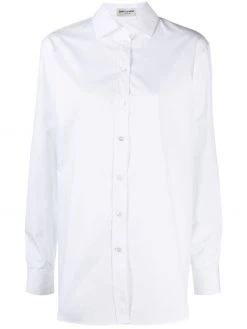 Saint Laurent oversized poplin shirt