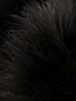 Saint Laurent wide-shoulder short coat