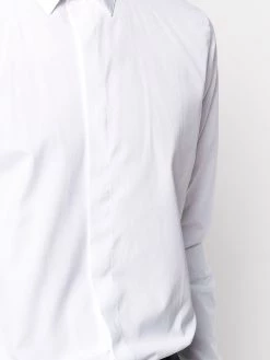 Saint Laurent poplin long-sleeve shirt