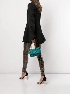 Saint Laurent logo-plaque mini bag