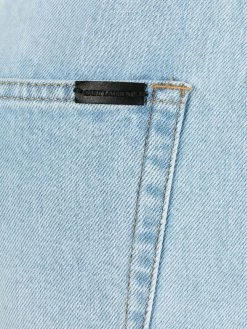 Saint Laurent faded straight-leg jeans