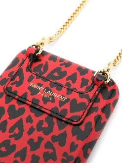 Saint Laurent iPhone 11 Pro leopard-print crossbody case