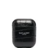 Saint Laurent crocodile-effect AirPods case