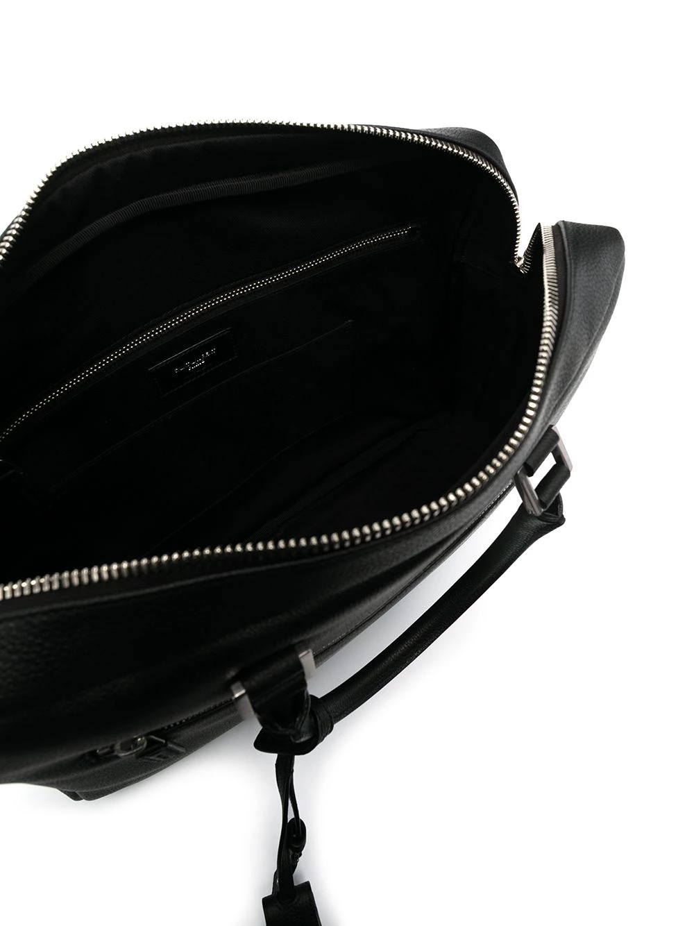 Saint Laurent pebbled-texture messenger bag