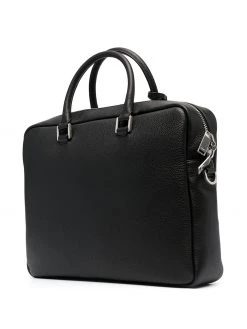 Saint Laurent pebbled-texture messenger bag