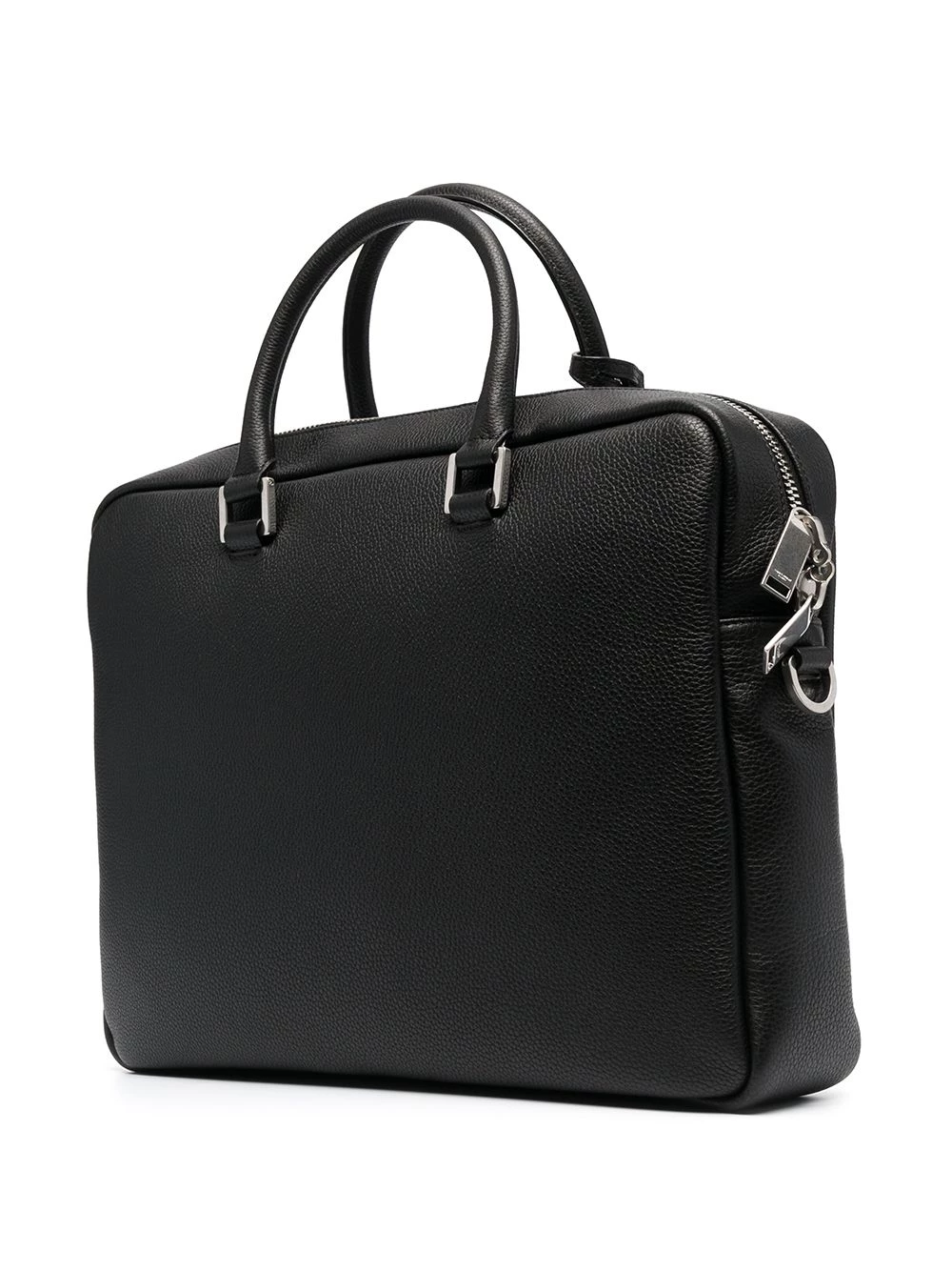 Saint Laurent pebbled-texture messenger bag