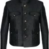 Saint Laurent button-detail shirt jacket