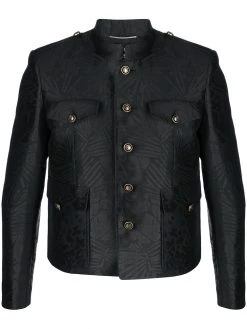 Saint Laurent button-detail shirt jacket