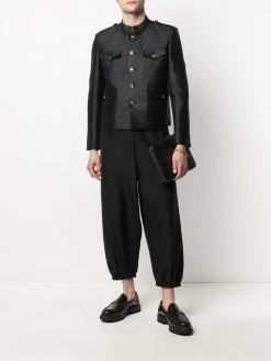 Saint Laurent button-detail shirt jacket