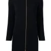 Saint Laurent zip-up shift dress