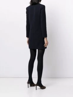 Saint Laurent zip-up shift dress
