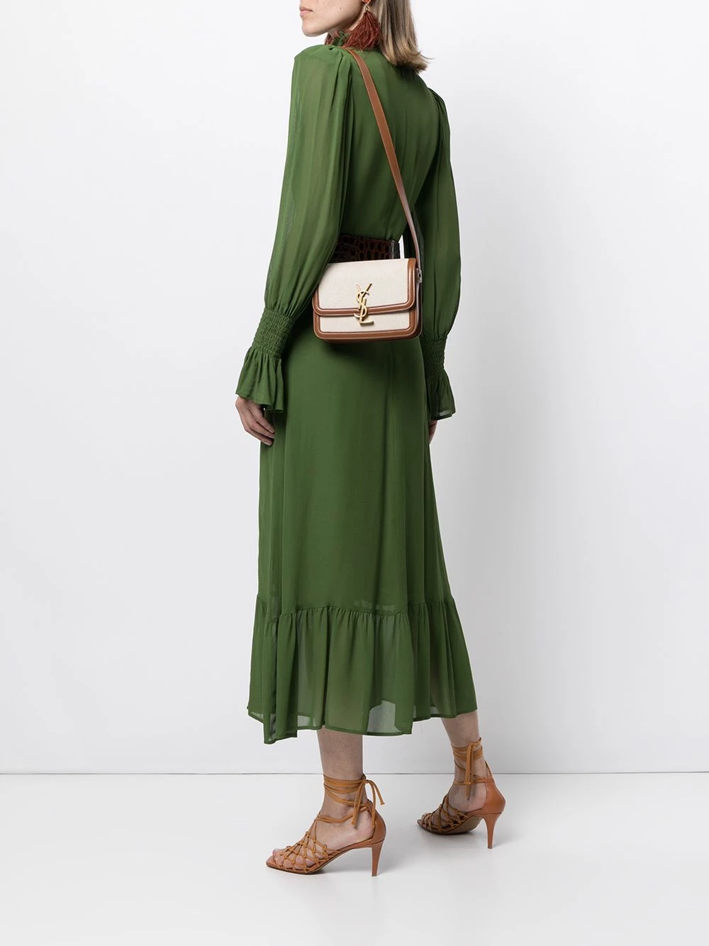 Saint Laurent Solferino logo crossbody bag